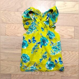 Zara sleeveless floral top